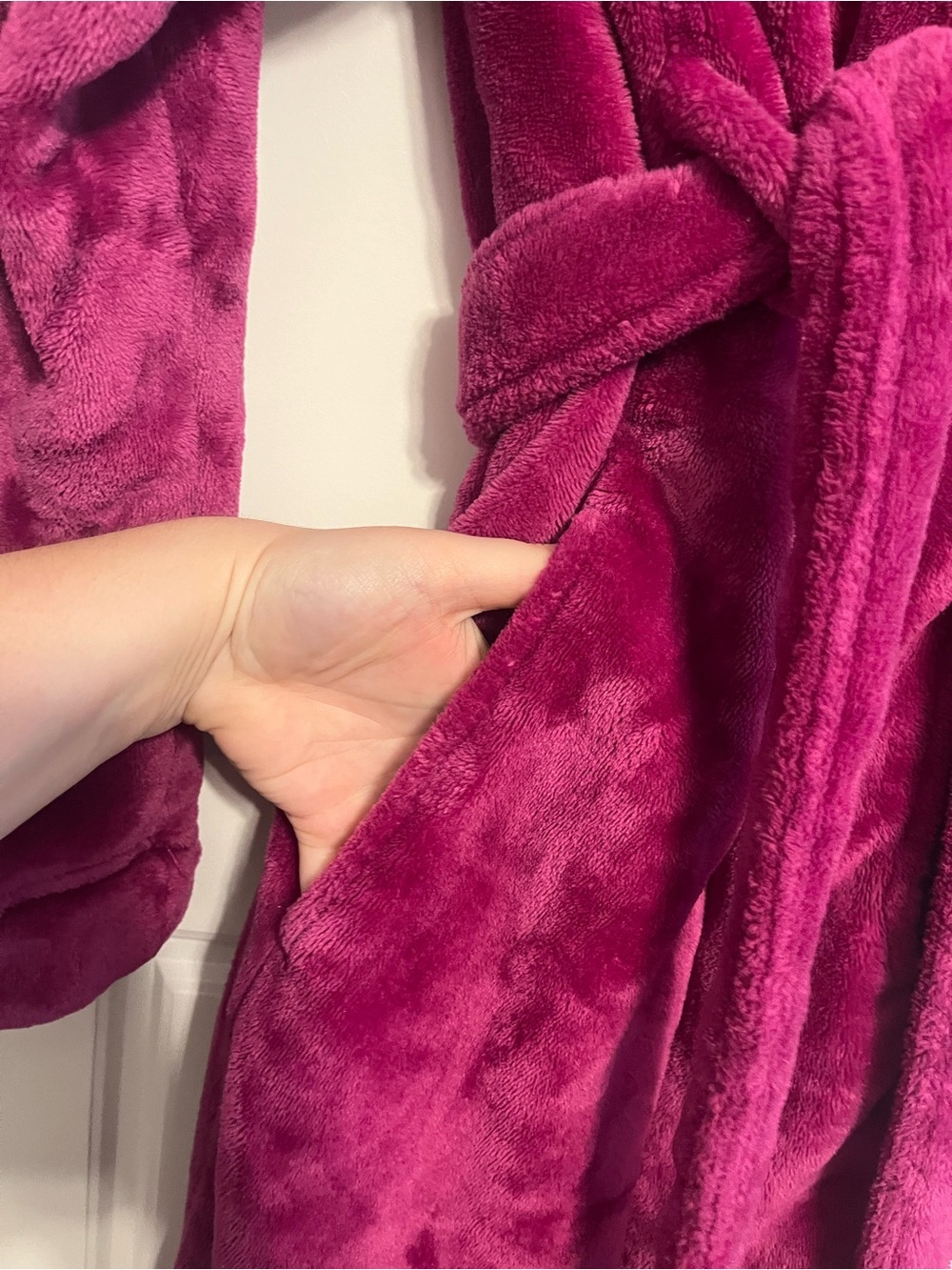 Plush Bath Robe - Picture 2 of 3
